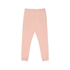 Embroidered Minimal Logo Sweatpants — Garment-Dyed Fleece Joggers