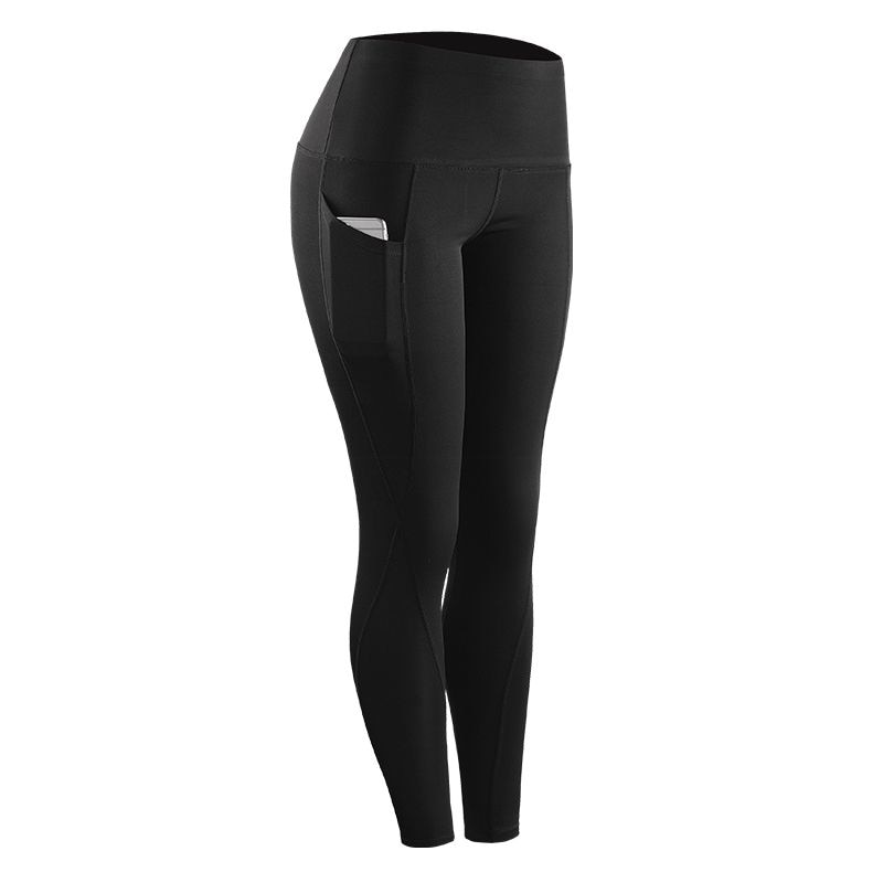 Women’s High-Stretch Compression Fitness Leggings with Pocket