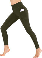 Women’s High-Stretch Compression Fitness Leggings with Pocket