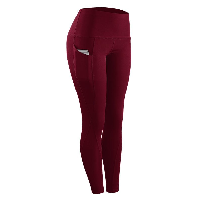 Women’s High-Stretch Compression Fitness Leggings with Pocket