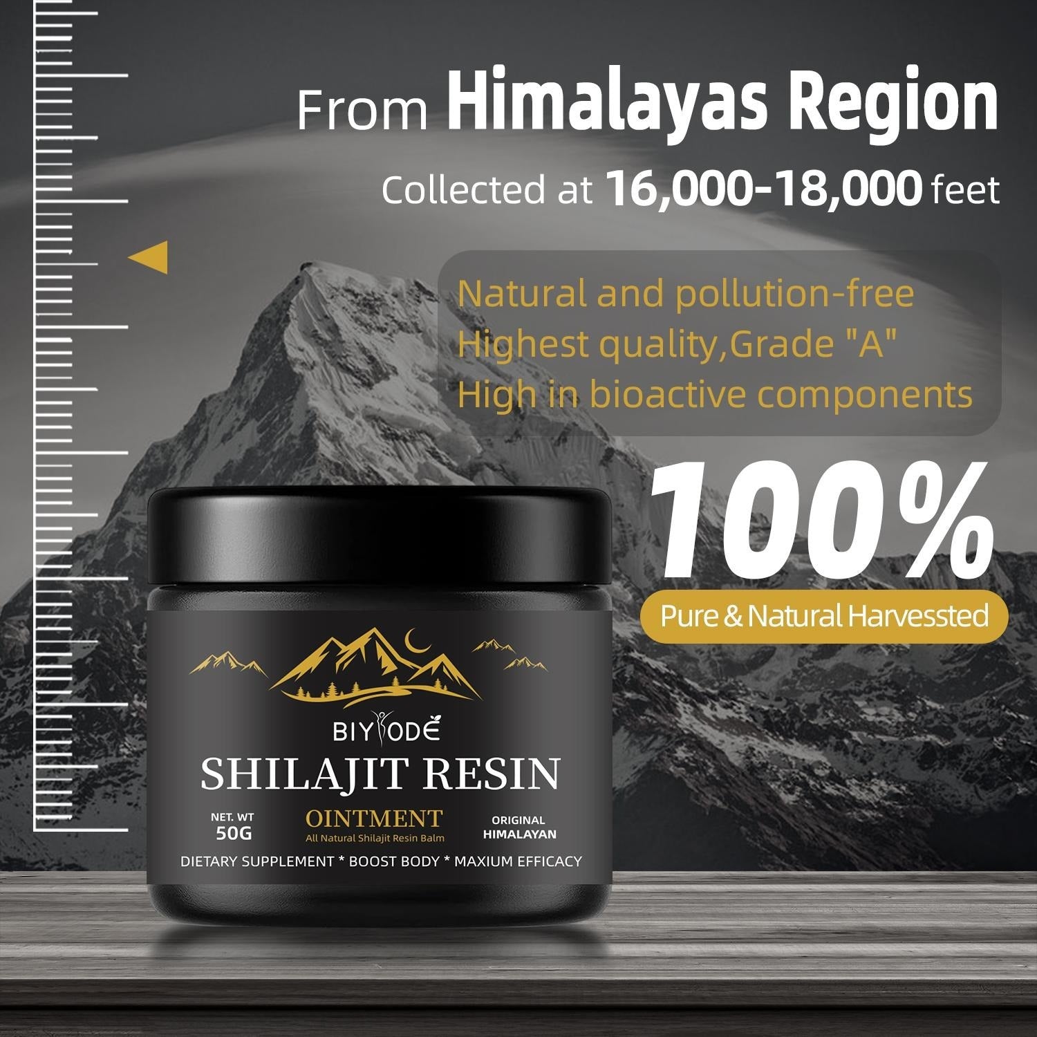 Himalayan Shilajit Herbal Gummies with Ashwagandha & Gokshura