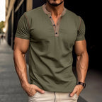 Men’s Summer Short-Sleeve Polo Shirt