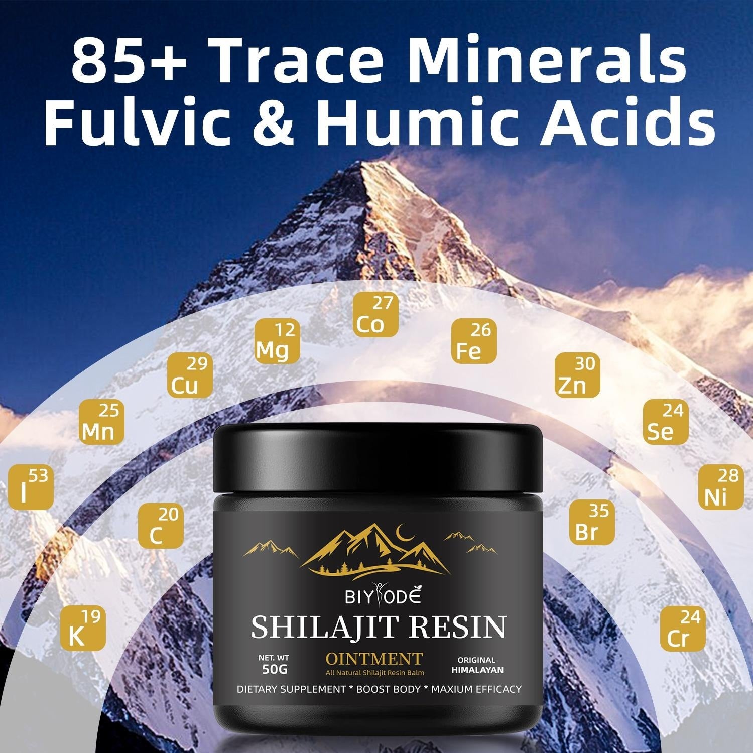 Himalayan Shilajit Herbal Gummies with Ashwagandha & Gokshura