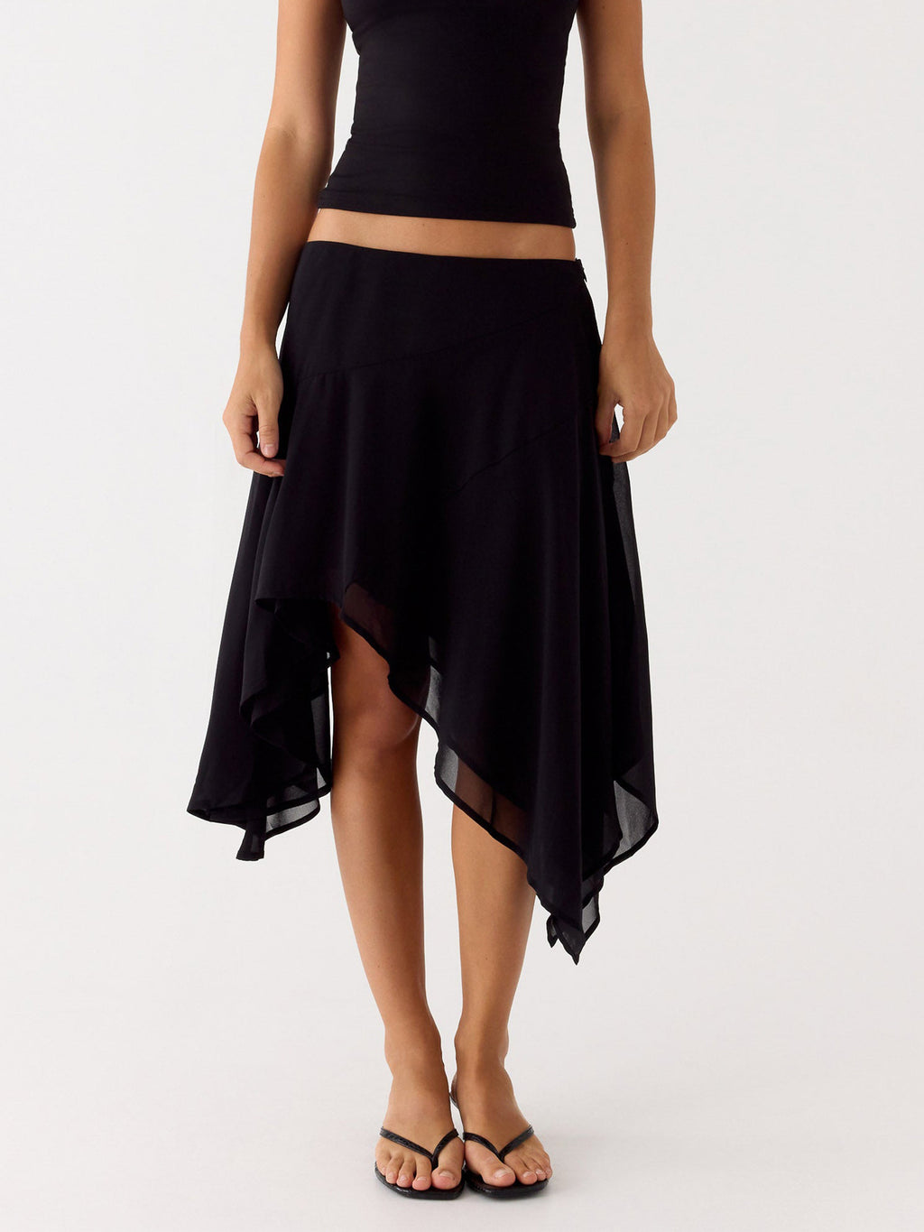 Resort-style European And American Half Skirt New High-waisted Design