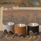 Scenic Ceramics Handcrafted Tea Cup Aromatherapy Candle
