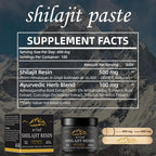 Himalayan Shilajit Herbal Gummies with Ashwagandha & Gokshura