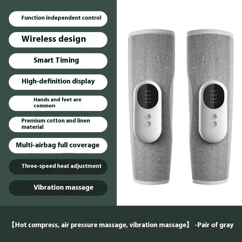 ThermaRelief Leg Heating & Compression Massager