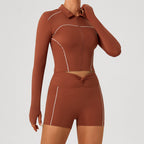 Women’s Slimming Yoga Top & Pants Set – Fitness & Activewear