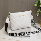 Small Messenger Bag For Women Trend Lingge Embroidery Female Shoulder Bags Fashion Chain Ladies Crossbody Purse