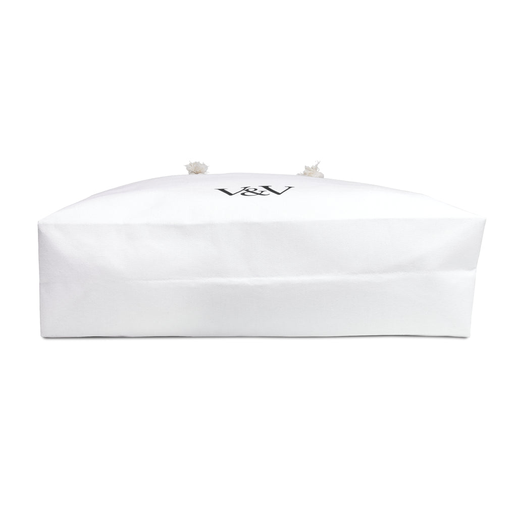 Personalized V&V Weekender Bag — Large Monogram Travel Tote