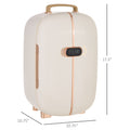 Portable Skincare Fridge With LED Display, 12L Mini Fridge For Beauty