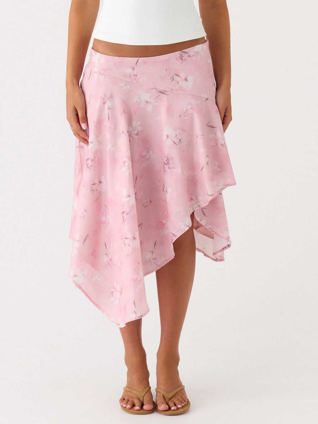 Resort-style European And American Half Skirt New High-waisted Design