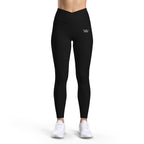 Women’s Luxe Leggings — V&W Monogram High-Waist Workout & Athleisure Leggings