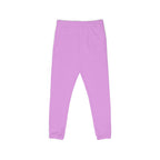 Embroidered Minimal Logo Sweatpants — Garment-Dyed Fleece Joggers