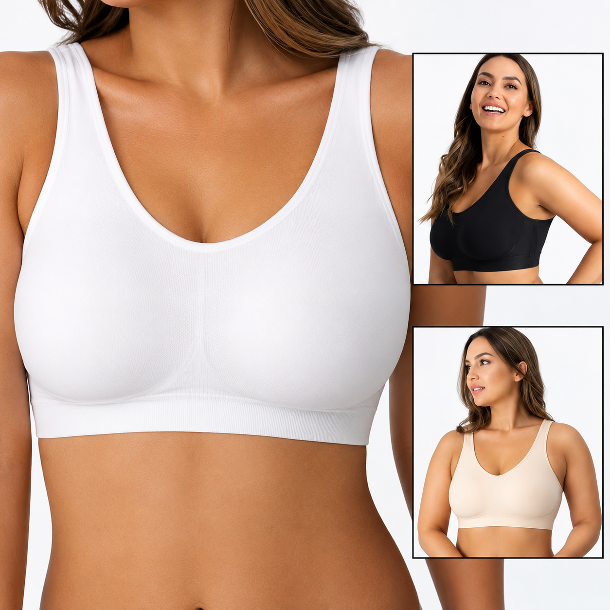 Plus-size S-3XL Premium ShaperBra Women Shaper Bra Sexy Bright Lingerie Female Underwear