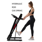 3.5HP Folding Electric Treadmill with Incline & LED Display