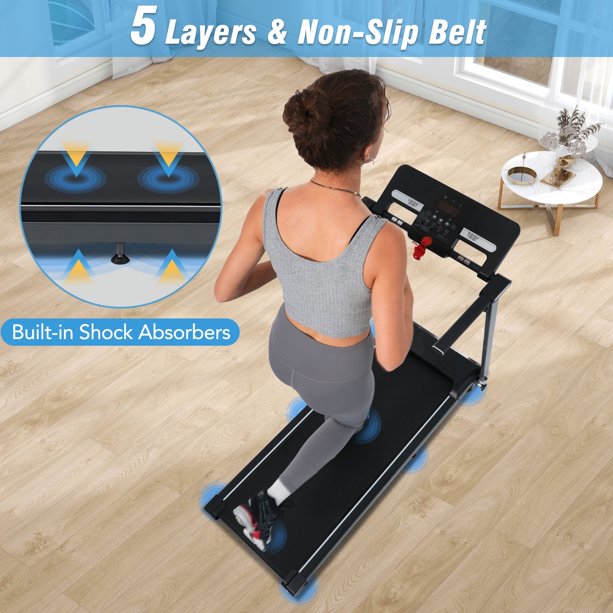 NEW Folding Treadmills Walking Pad Treadmill