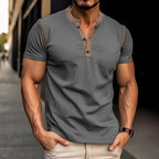 Men’s Summer Short-Sleeve Polo Shirt