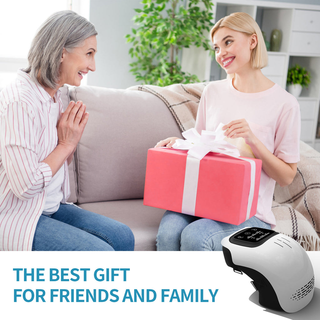 Smart Heated Knee Massager with Deep Kneading